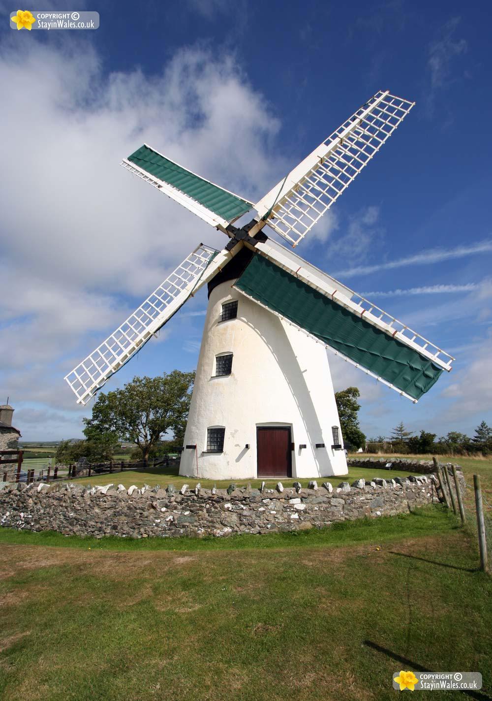 Llynnon Mill at Llanddeusant, Anglesey