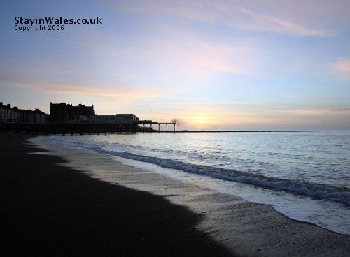 Aberystwyth Beach and Pier