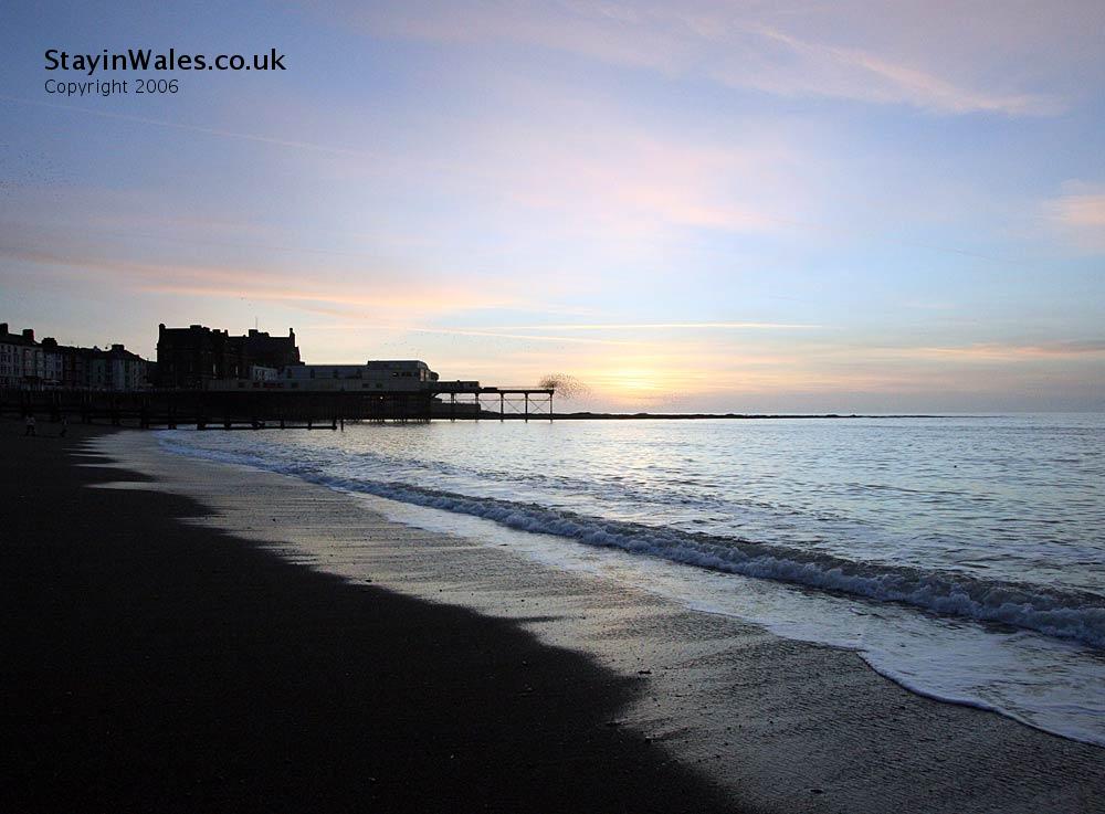 Aberystwyth Beach and Pier