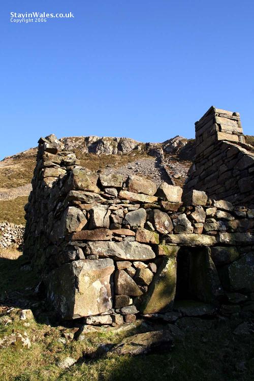 Ruined farmhouse in Snowdonia