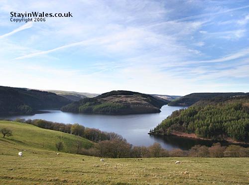 Cambrian Mountains and Llyn Brianne