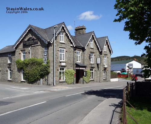 Builth Wells hotel - the Llanelwedd Arms