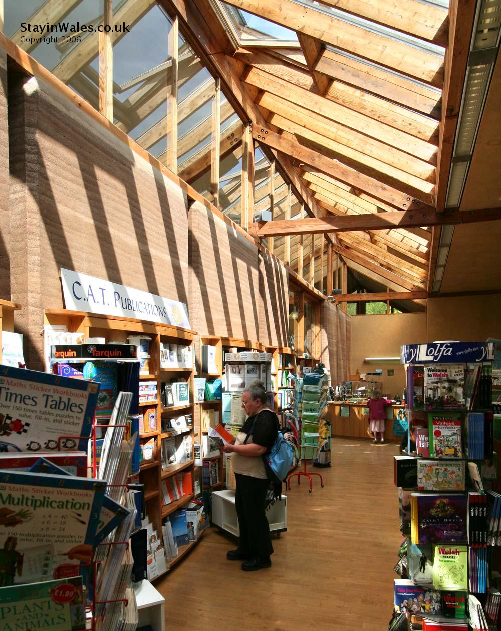 Green shop at CAT - Books, Solar, Gifts