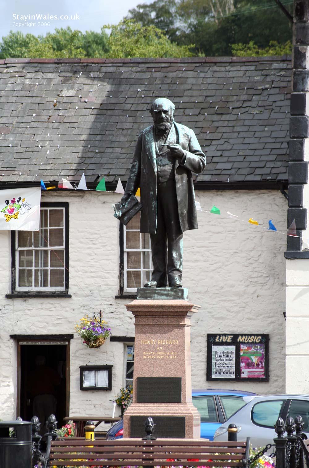 Henry Richard in Tregaron