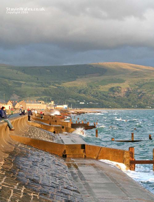 Barmouth high tide