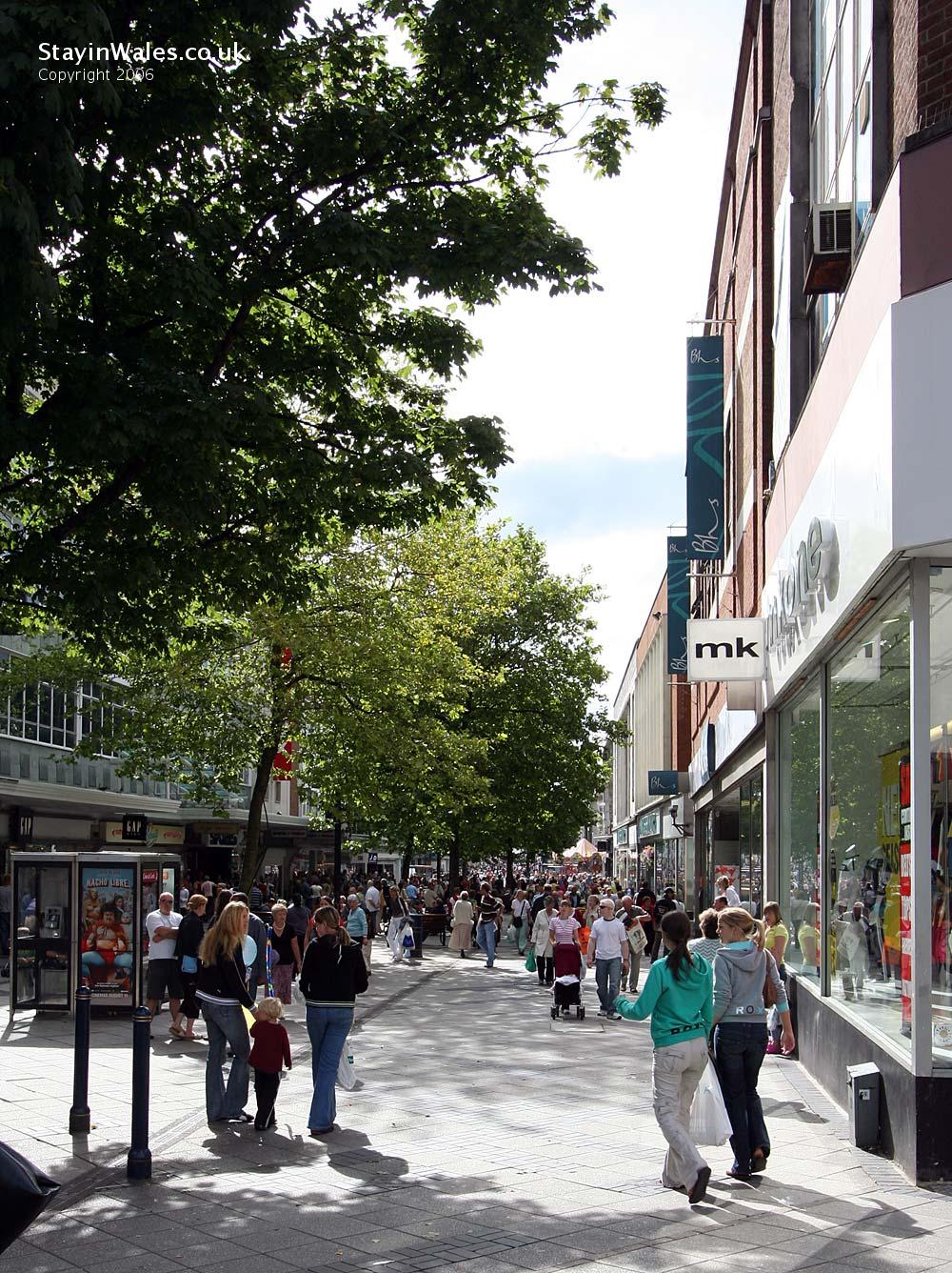 St Mary Street Swansea
