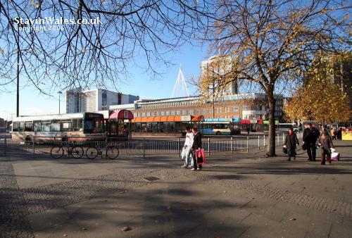 Cardiff bus station