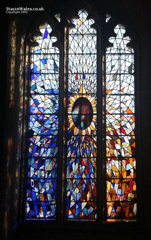 Millennium window Llanidloes