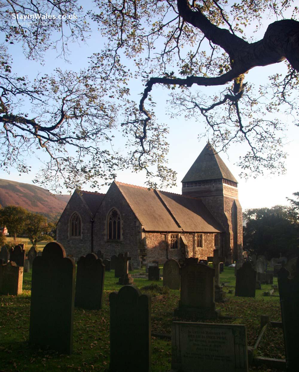 St Llonios Church Llandinam