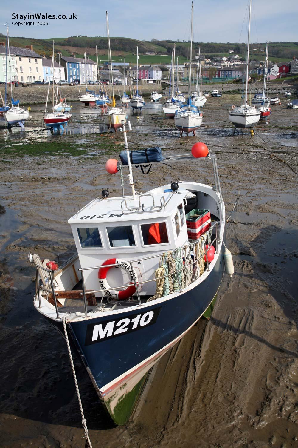 Aberaeron fishing boat