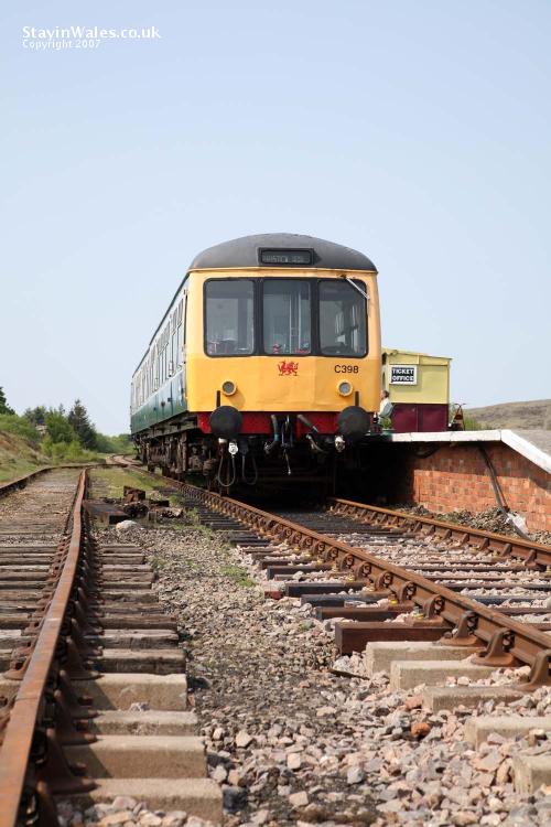 Preserved DMU at Blaenavon