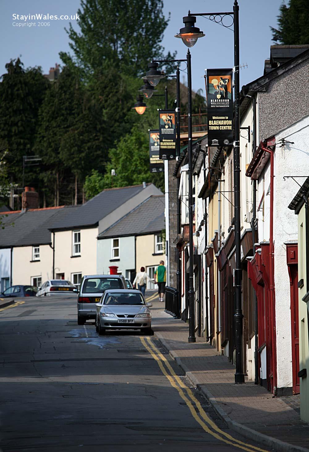 Blaenavon town centre