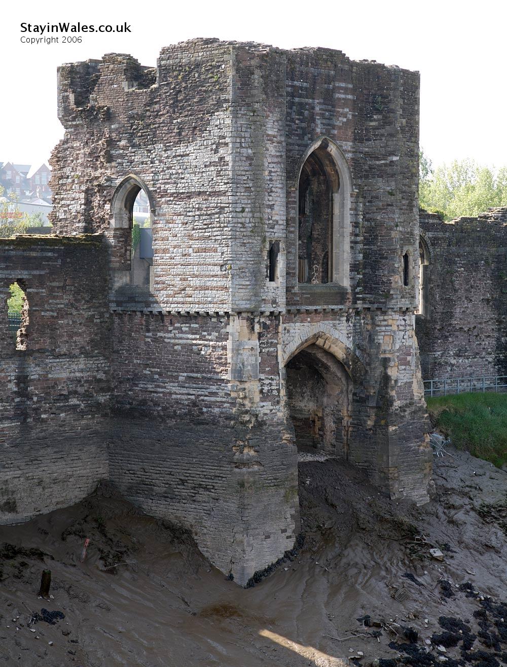Newport Castle water gate
