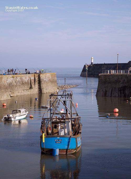 Fishing boat Porthcawl