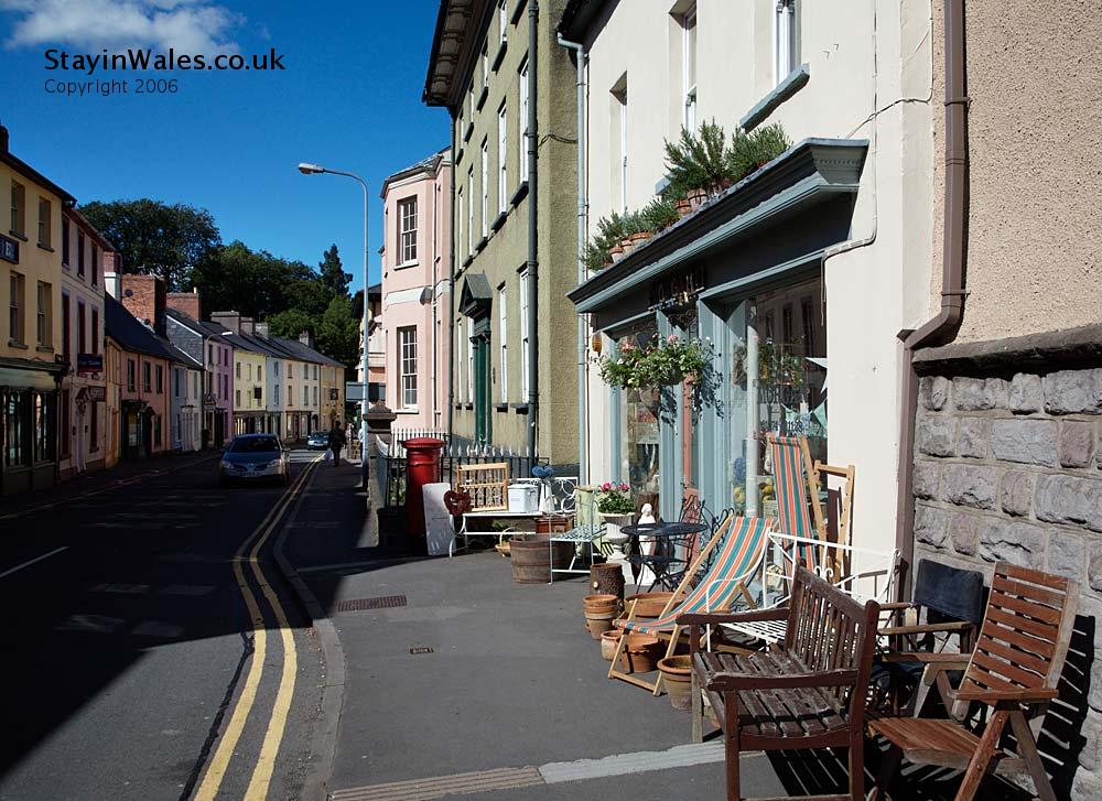 High Street Brecon