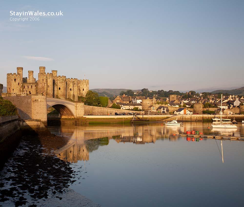 Conwy Road Bridge and Castle