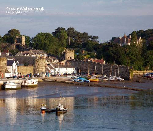 Conwy quayside