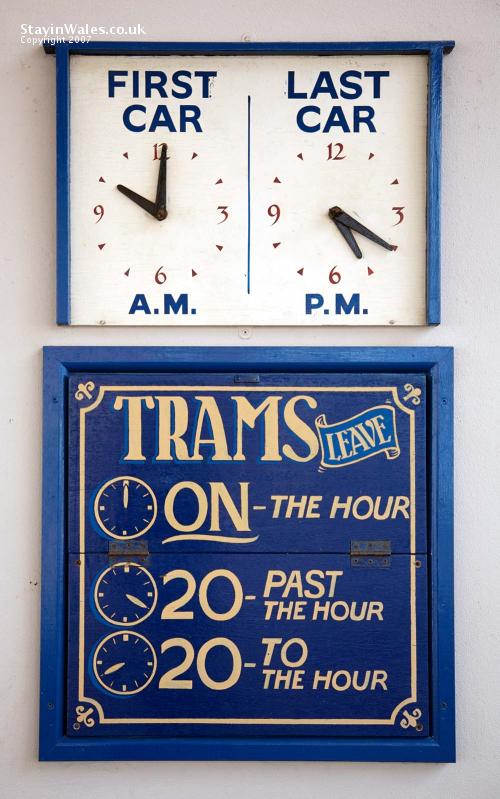 Llandudno Tram Timetable