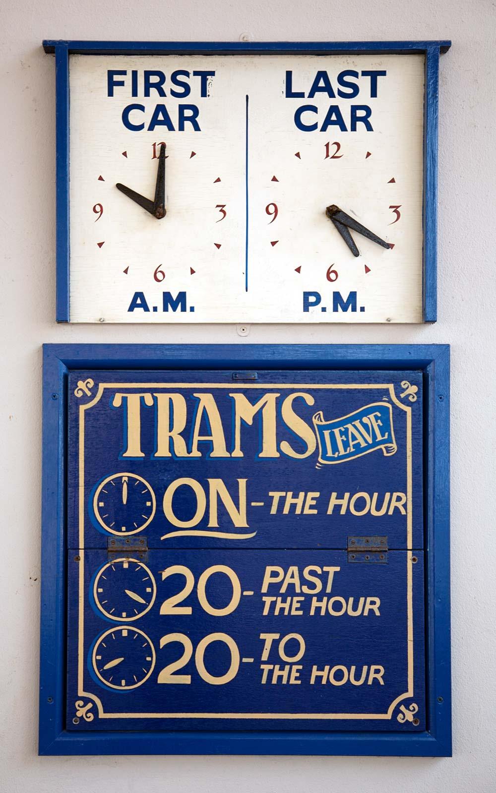 Llandudno Tram Timetable