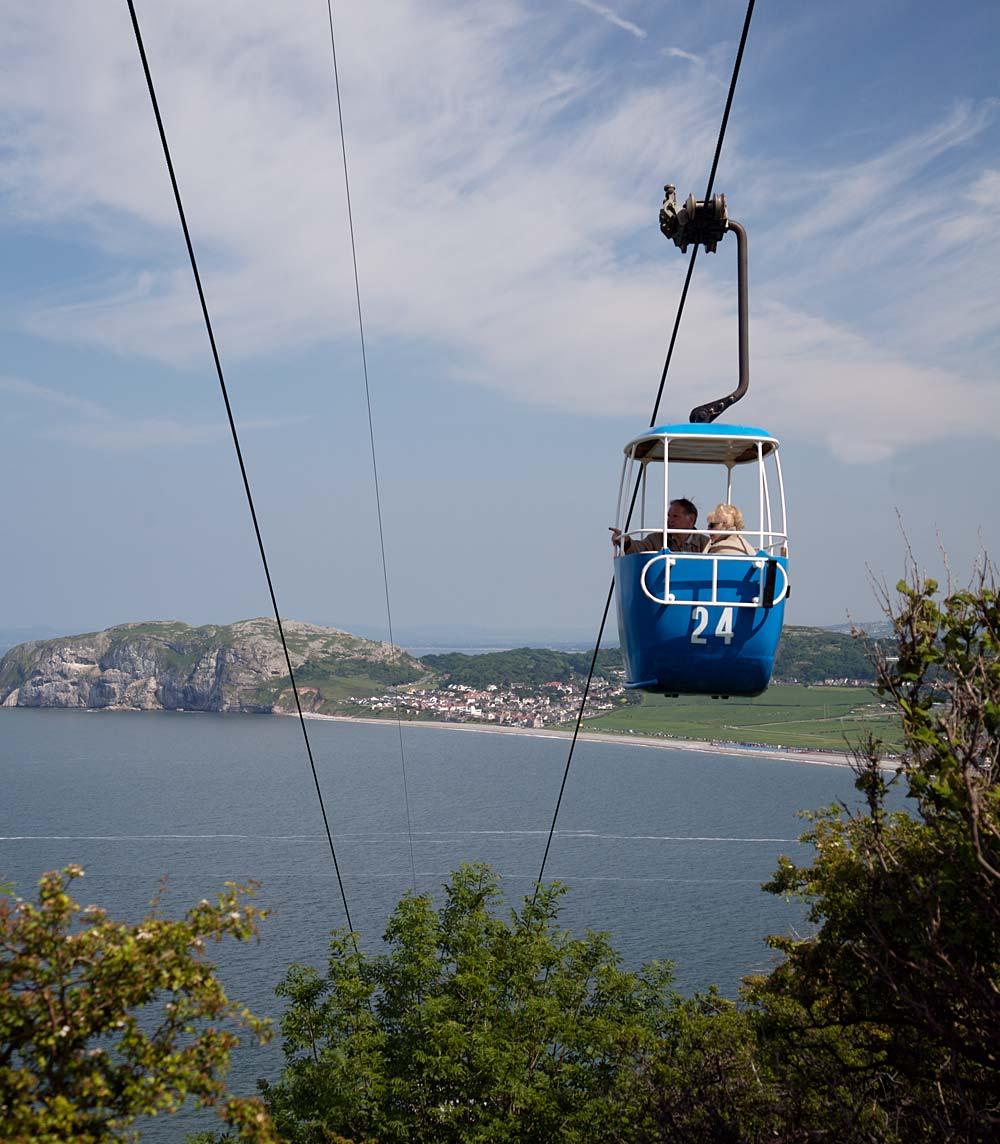 Cable car Llandudno