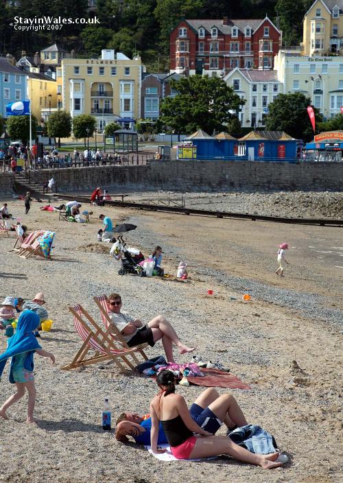 Llandudno beach