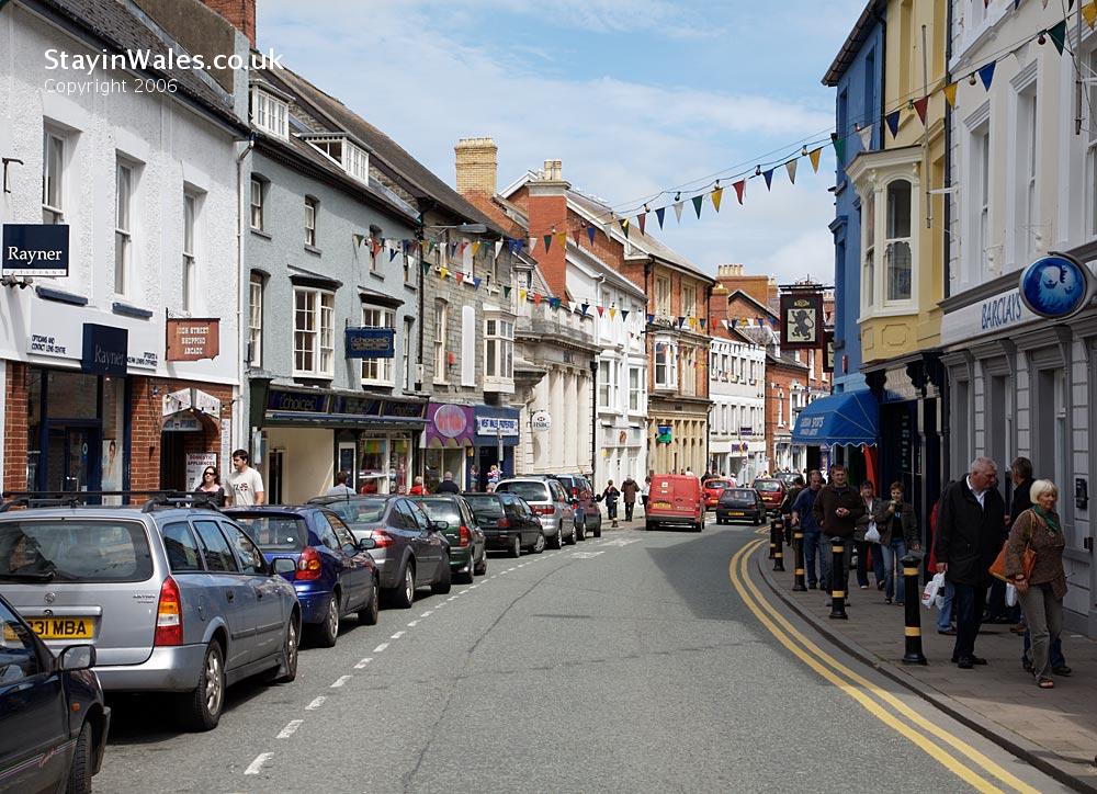 Cardigan town centre