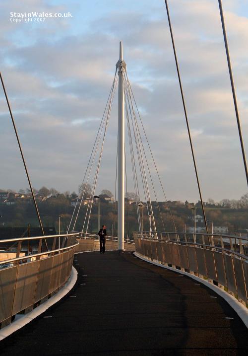 Carmarthen footbridge