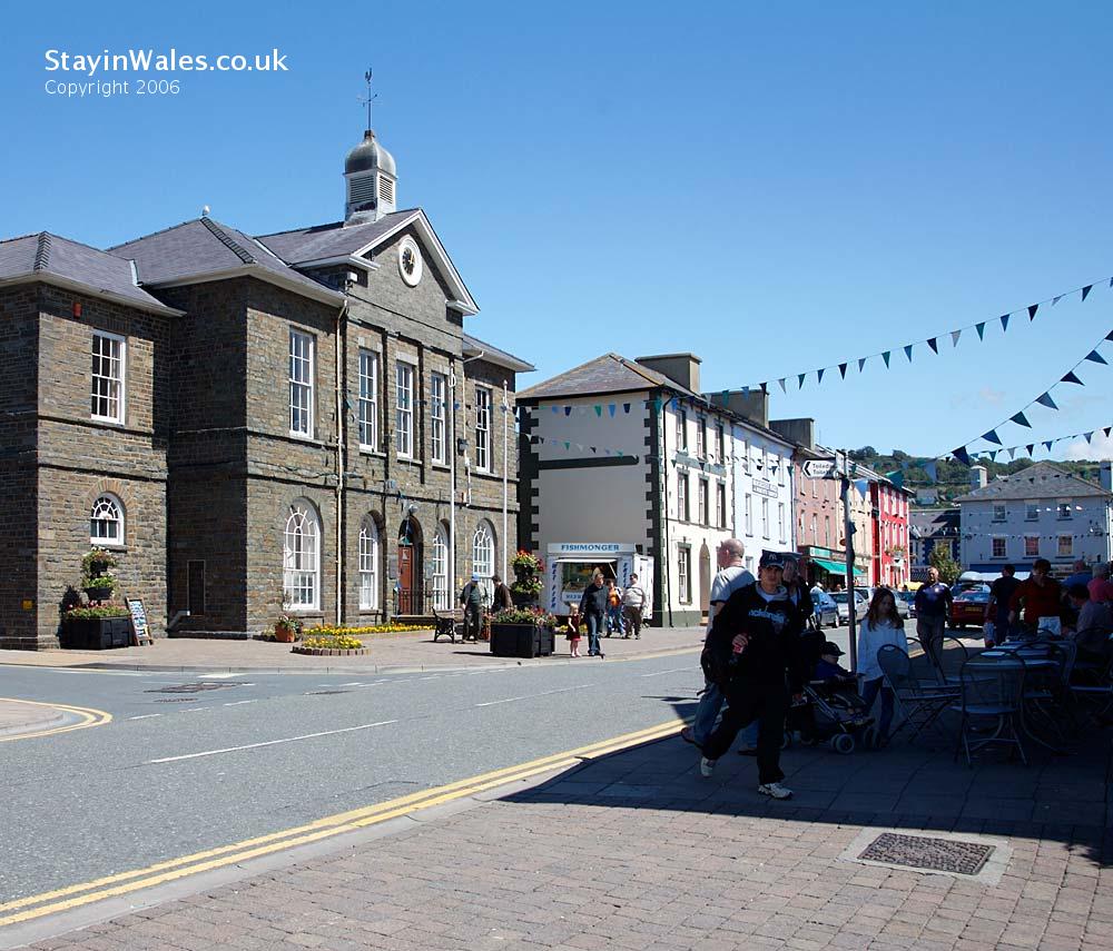 Aberaeron town centre