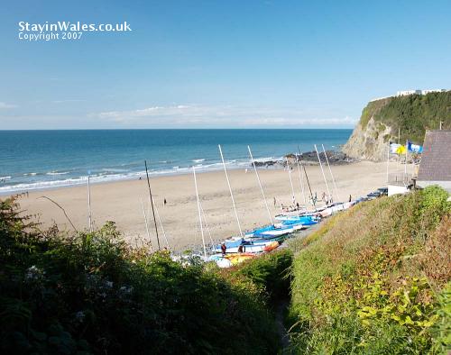 Tresaith beach