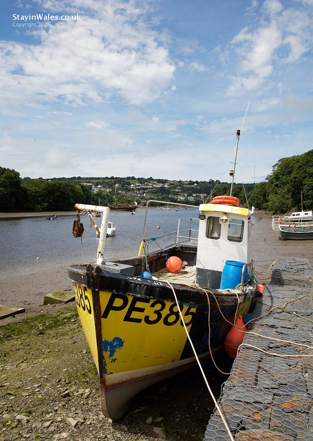 Fishing boat at Netpool