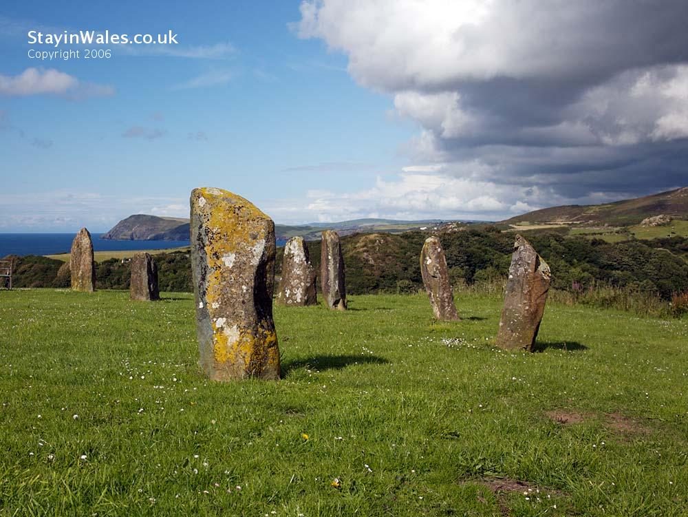 Gorsedd stone circle Fishguard