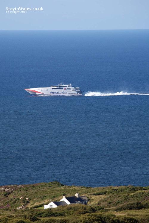 Stena ferry at Strumble Head