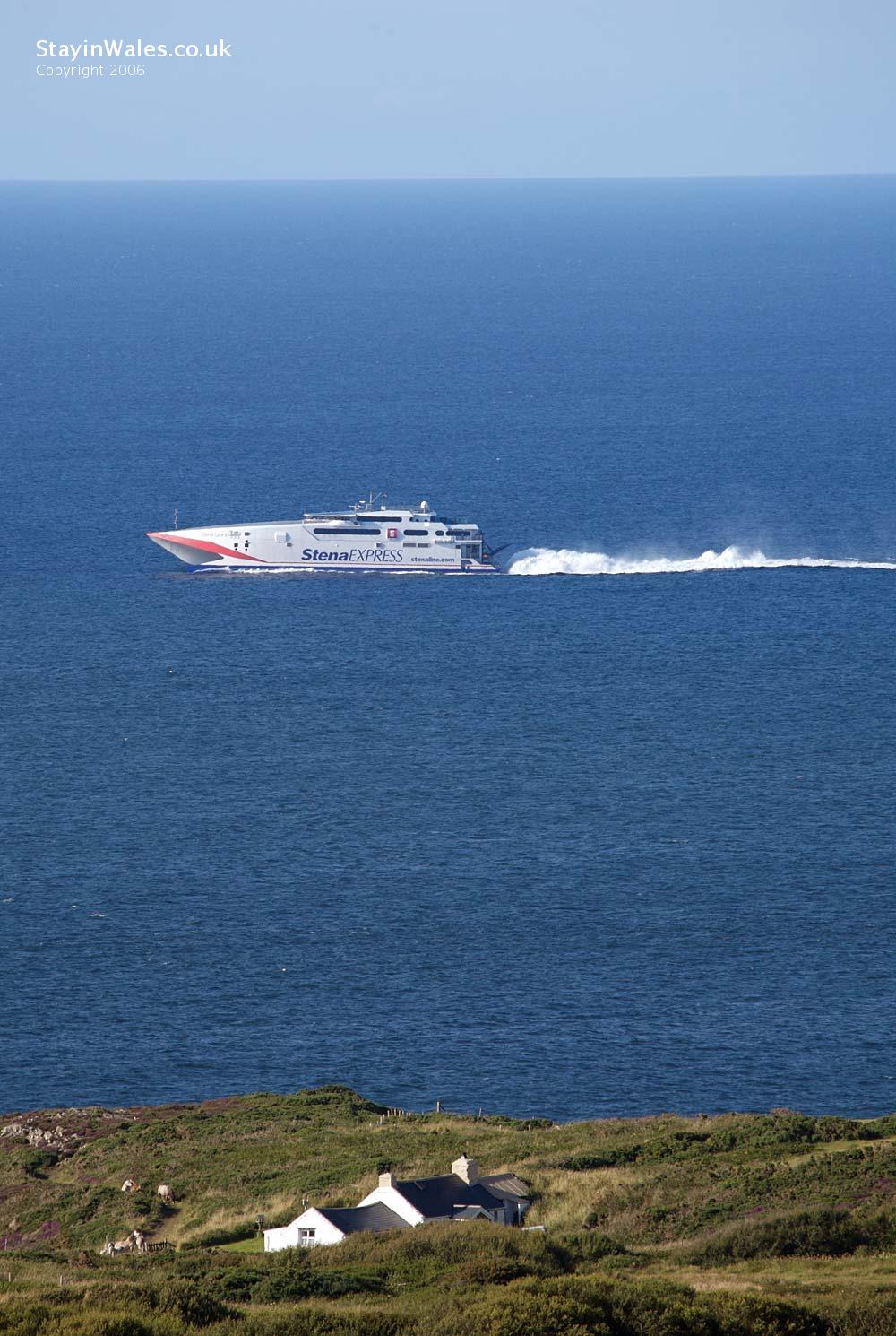 Stena ferry at Strumble Head