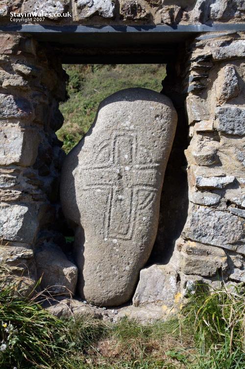 Ring cross Martin's Haven Pembrokeshire