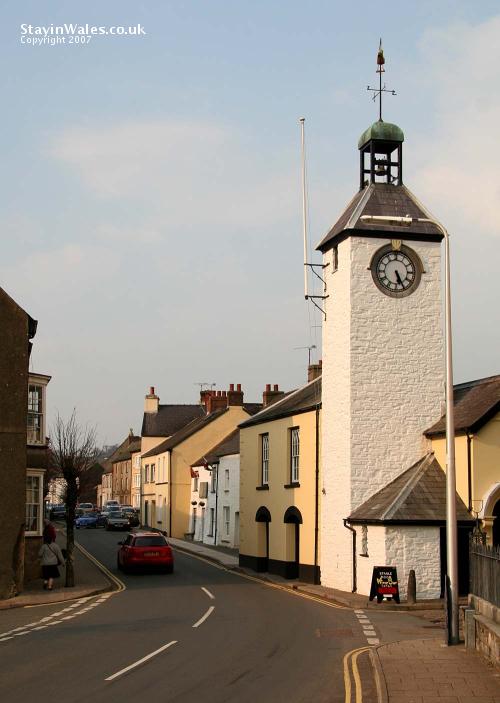Laugarne Town Hall and Clock Tower