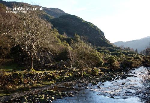 Rivesride ruin at Beddgelert