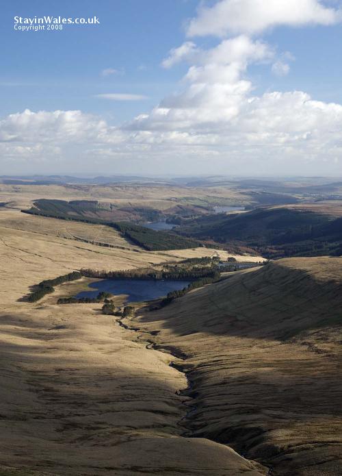 Reservoirs in the Brecon Beacons