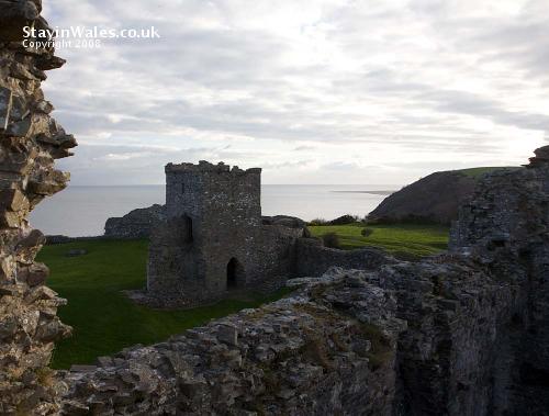 Llansteffan Castle inner gatehouse