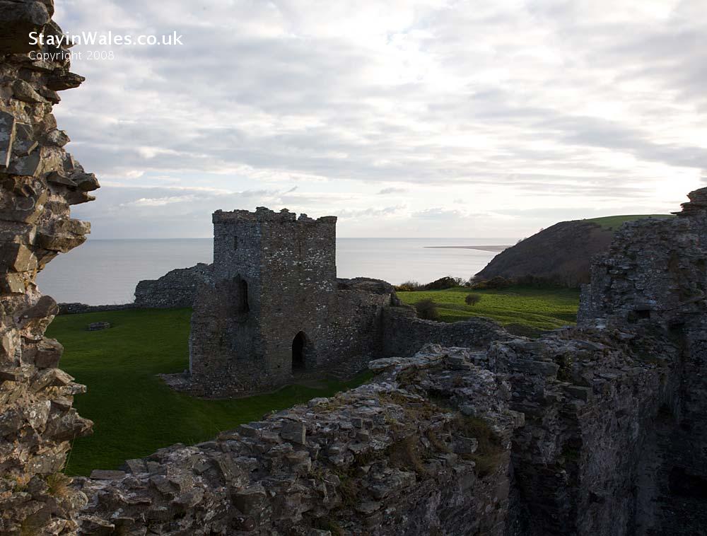 Llansteffan Castle inner gatehouse