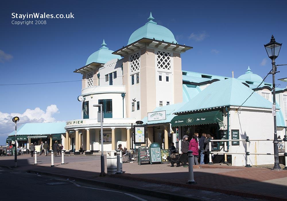 The pavilion at Penarth Pier