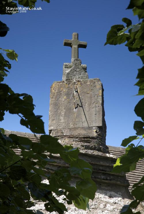Sundial at Penallt Old Church, Monmouth