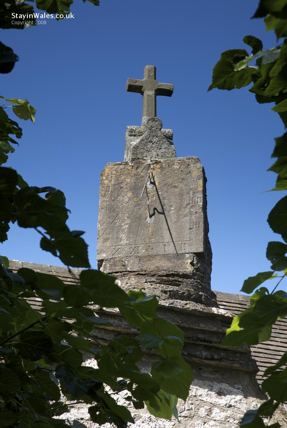 Sundial at Penallt Old Church, Monmouth