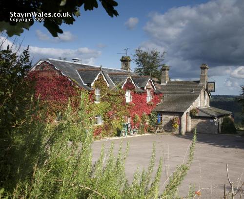 The Bush Inn at Penallt in the Wye Valley
