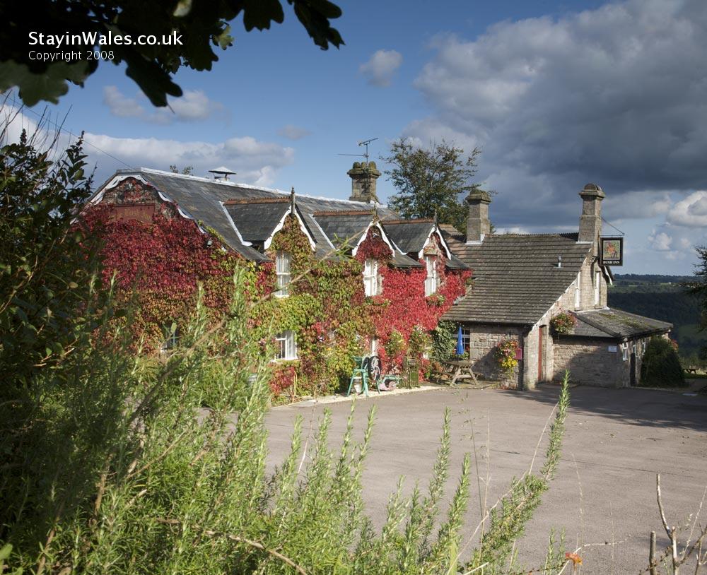 The Bush Inn at Penallt in the Wye Valley