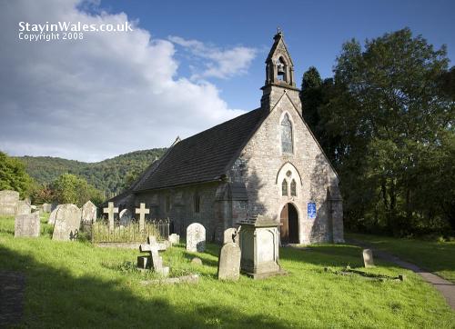 St Michael's Church at Tintern, Monmouthshire
