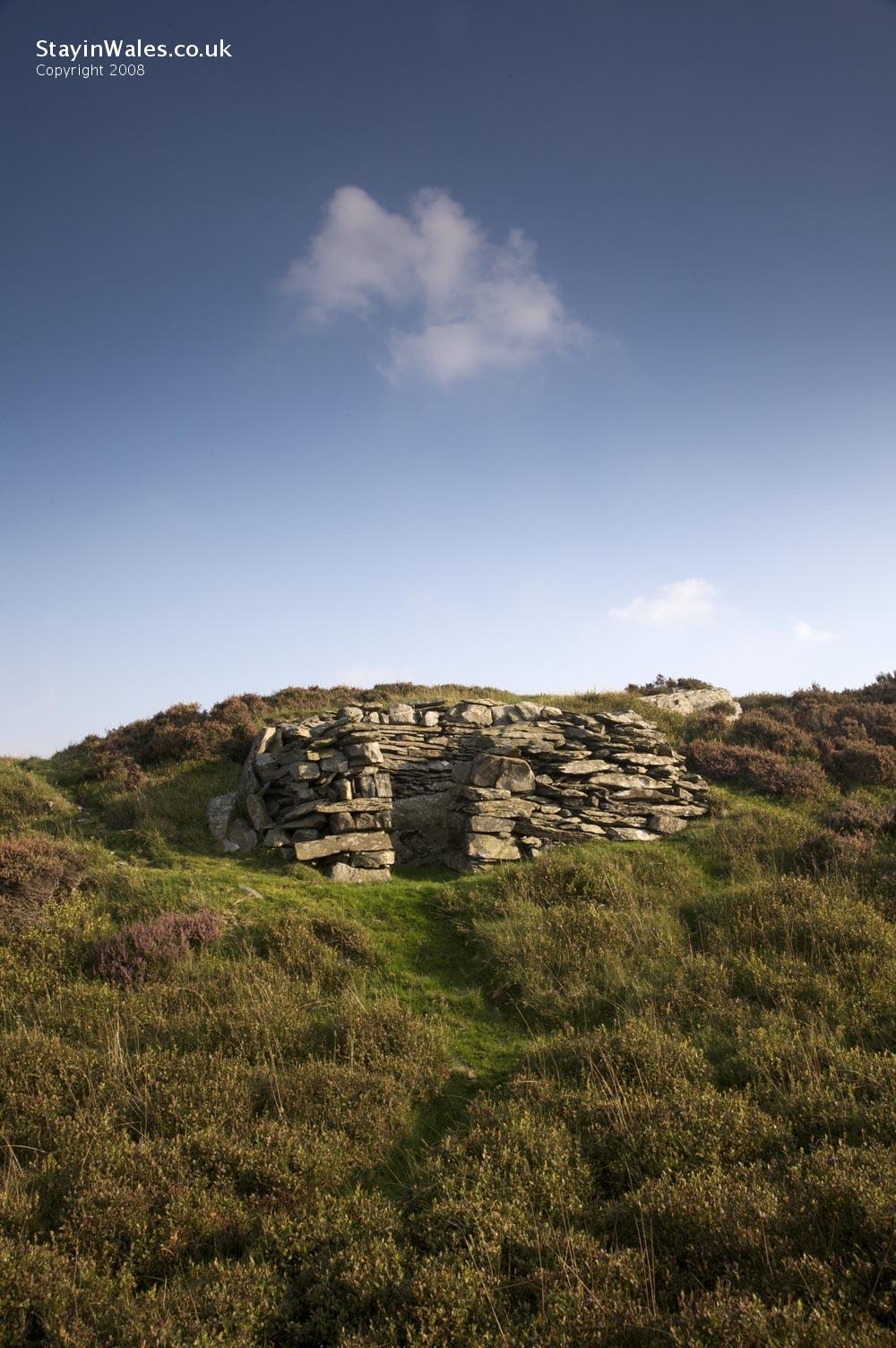 Shepherd's hut in the Elan Valley