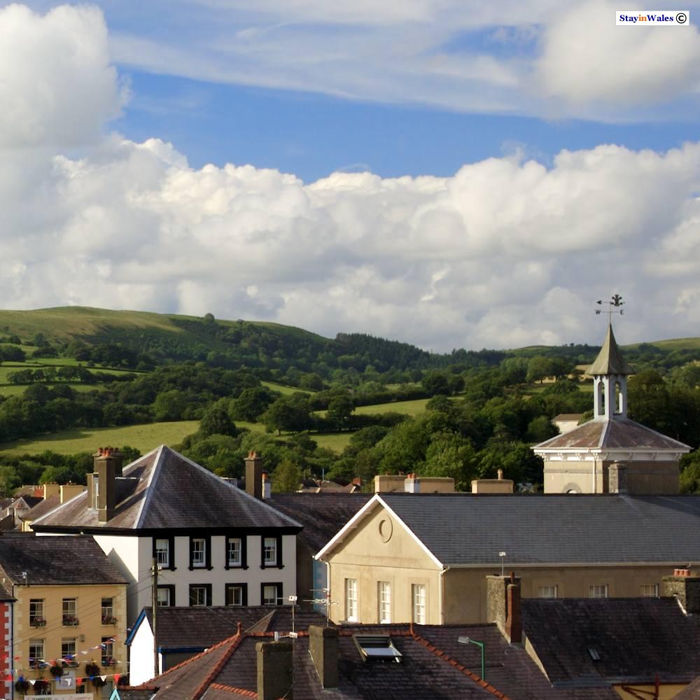 Llandovery town centre