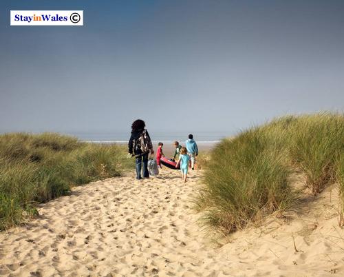 Rhossili Beach on the Gower Peninsula