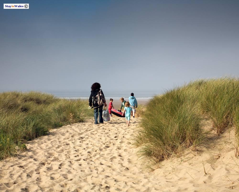 Rhossili Beach on the Gower Peninsula