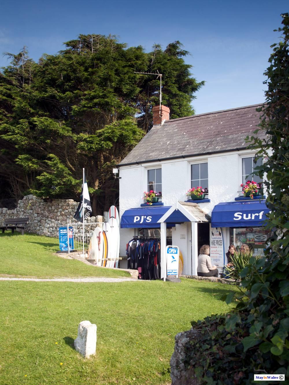 PJ Suftshop, Llangennith